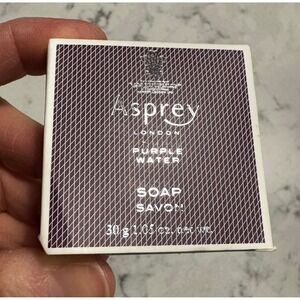 Asprey London Purple Water Travel Soap Bar 30g 1.05 oz Ritz Carlton Beauty
